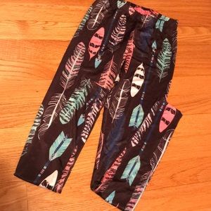 Native American print leggings